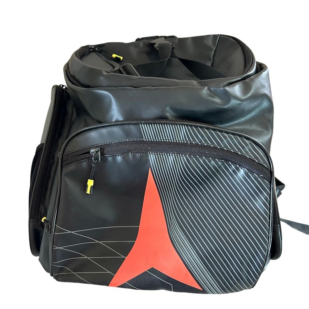 Atomic Redster FiS Black Ski Boot Helmet Backpack Winter Snow Travel